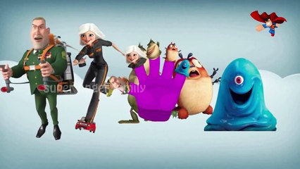 Monster vs Aliens Monster vs Aliens Finger Family Collection Children Rhymes