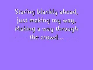 Vanessa Carlton ~ A Thousand Miles - With Lyrics