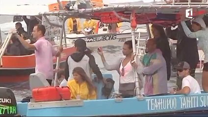 Taumata PUHETINI pendant la Billabong Pro Tahiti round 1, 15 08 2015