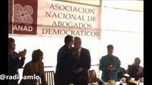 Andrés Manuel López Obrador AMLO recibe la medalla Emilio Krieger