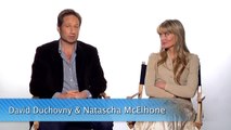 David Duchovny & Natascha McElhone Talk 