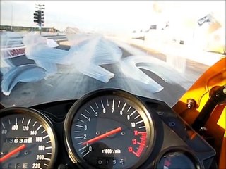 Kawasaki Ninja 500R 1/4 Mile Drag Racing