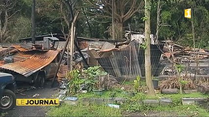 Incendie de Mahina : avenir toujours sombre pour les sinistrés