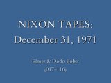 RICHARD NIXON TAPES: Happy New Years to Mentor