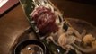 Japan Travel: Eating Raw Horse Meat (Bashimi)...Tokyo Izakaya Food