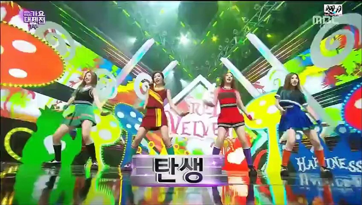 141231 2014 MBC Gayo Daejejeon @ 레드벨벳 Red Velvet Cut 1080p KHJ