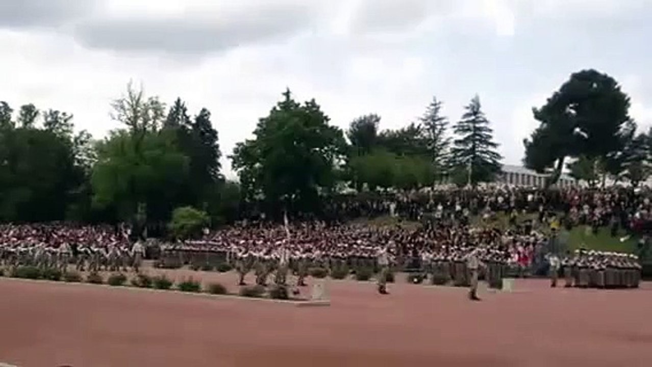 Parata militare della legione straniera francese