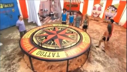 Fear Factor woman HEADSHAVE