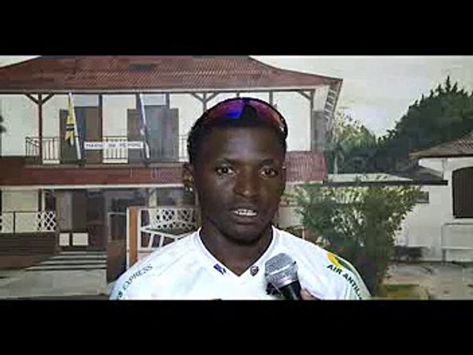 Le vainqueur première étape tour de Guyane 2015 : Luis Sablon