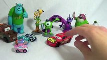Mater Attends Monsters University Maters Tall Tales Lightning McQueen Scaring Monsters Inc