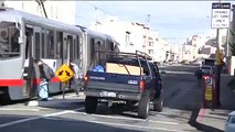 Cars and MUNI Trains  - People Behaving Badly