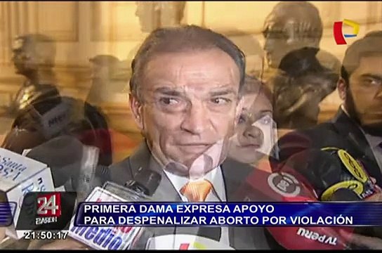 Primera dama expresa apoyo para despenalizar aborto en casos de violación