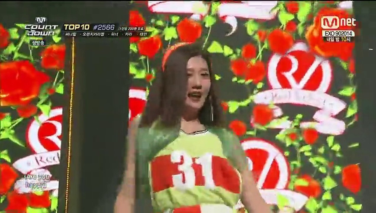 140828 Red Velvet(레드벨벳) Happiness @ M COUNTDOWN 1080p KHJ