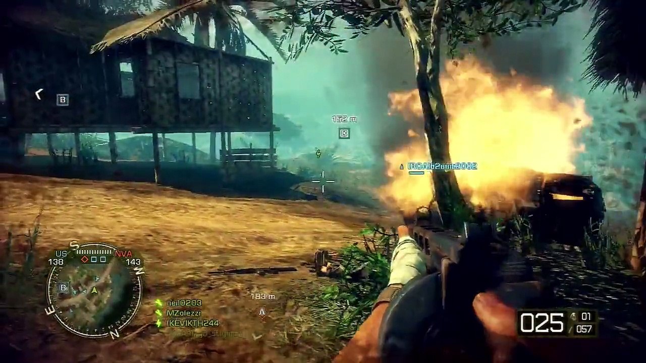 Battlefield: Bad Company 2 Vietnam - PS3 - Multiplayer - Vantage Point - 1080p [HD] 60fps