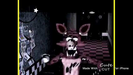 Five nights at Freddy's /fnaf  Foxy running through the 6 with his woes