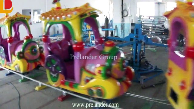8 Seats Cartoon Mini Train - Park children play ride, Playground use kids ride