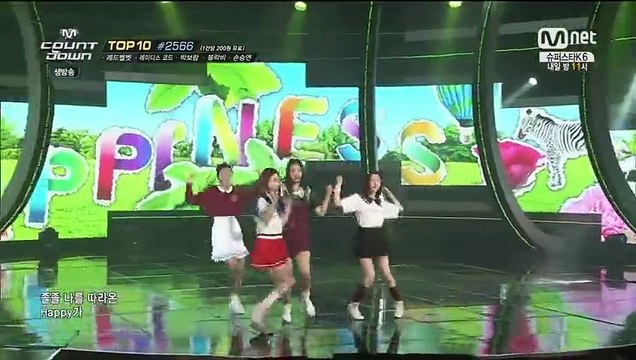 140821 Red Velvet(레드벨벳) Happiness @ M COUNTDOWN 1080p KHJ