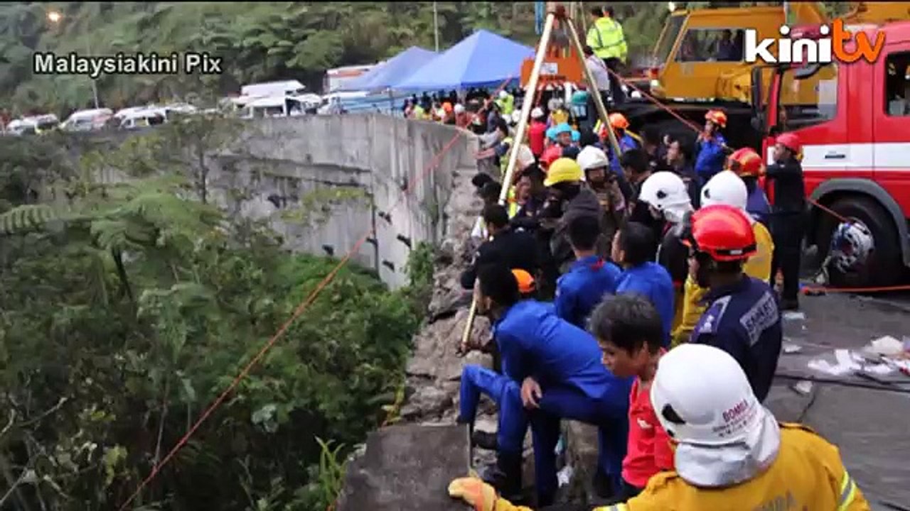 Genting crash survivors sent to hospital