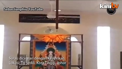 Ketua sami Buddha mohon maaf kes upacara di surau