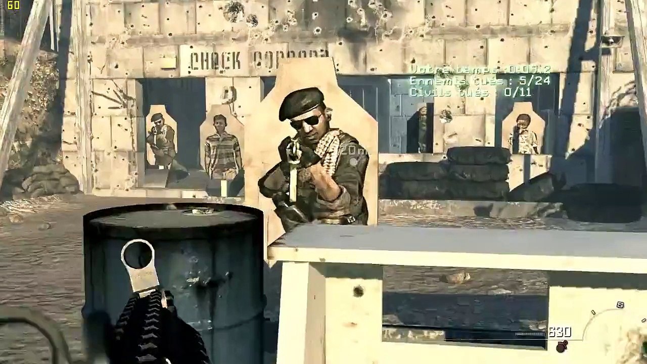 Test Call of Duty: Modern Warfare 2 Campagne Pentium G3258, GTX 750Ti, 4 GO Ram