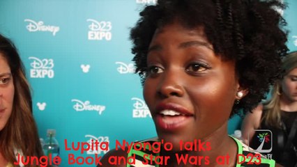 Star Wars: Episode VII The Force Awakens, Lupita Nyong'o at D23 Expo