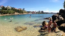 Snorkeling Shelly Beach, Manly with iPone5 & Optrix Case 10:00 mins