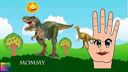 Finger Family Dinosaur Nursery Rhymes | Nursery Rhymes Songs for Children 3D