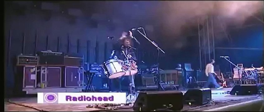 There, There by Radiohead (Glastonbury 2003)