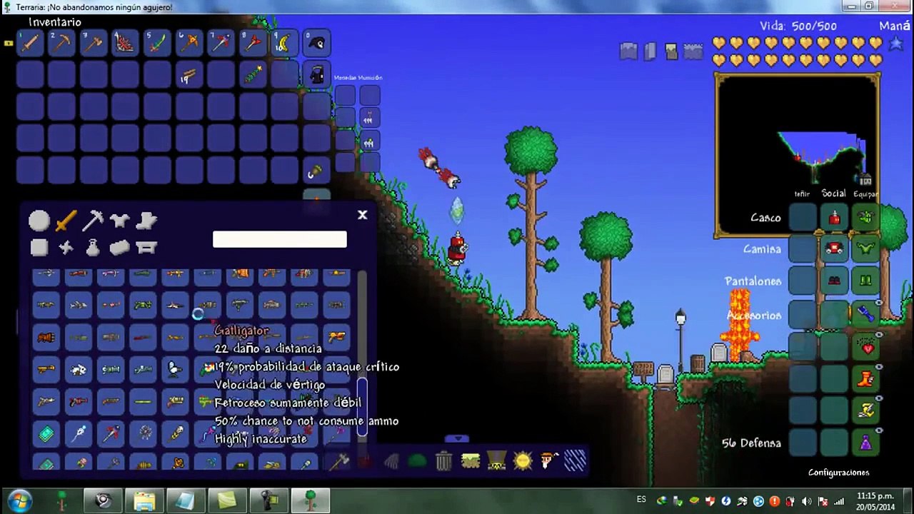 Como Descargar y Usar Modo Creativo para Terraria 1.2.4.1 (2015 Bien explicado Loquendo)