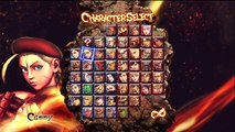 Street Fighter X Tekken 100% Characters UNLOCKED!!