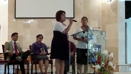 La sangre que Cristo vertió por mi (canto especial - Semana de Oración ULV 2010A)