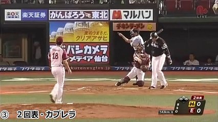 110827　楽天イーグルス田中将大　１８奪三振