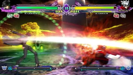 Blazblue continuum shift 2 unlimited hazama vs ragna