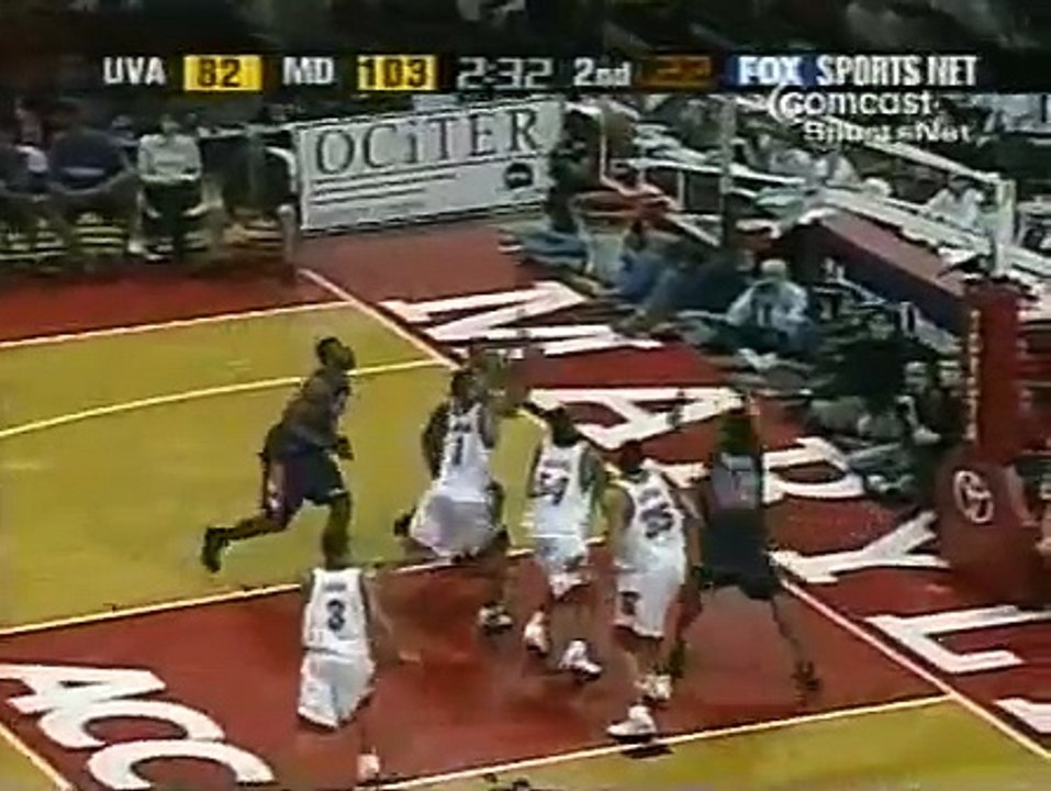 Last Game at Cole Field House - Earl Badu Enters the Game