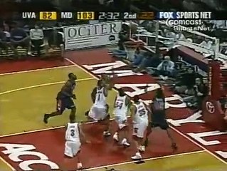 Last Game at Cole Field House - Earl Badu Enters the Game