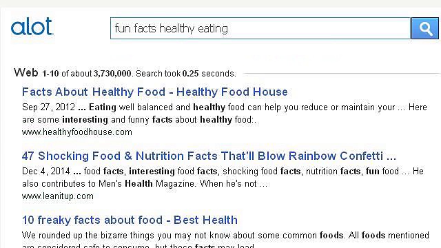 10 Fun Facts On Healthy Eating