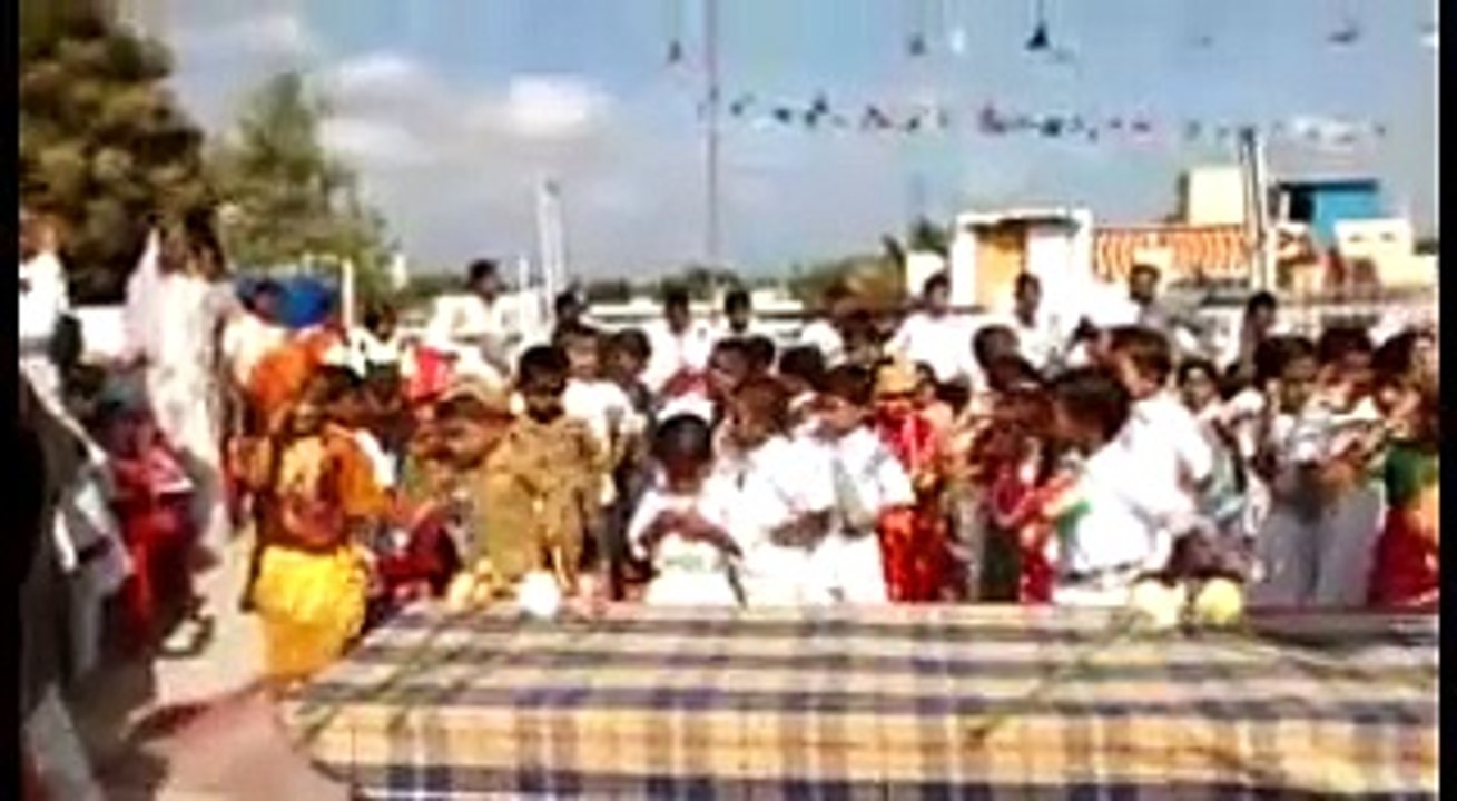 Children song dance