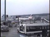 Vintage 1995 Delta Boeing 727 Frankfurt to Warsaw