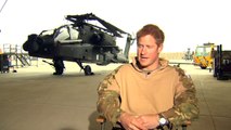 Prince Harry in Afghanistan: Talks about his weekends off