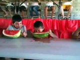9-Year Old Animal Wins 1st Place Watermelon Eating Contest