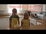 Two Aprons: Kids Cooking Brownies