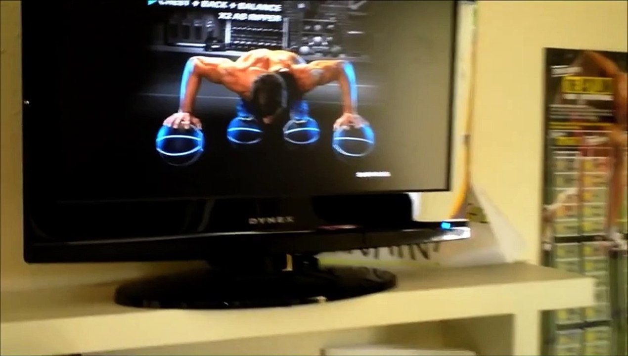 P90X2 Chest Back and Balance Preview with Kristina D. - Grab your balls, you're going to need 'em!