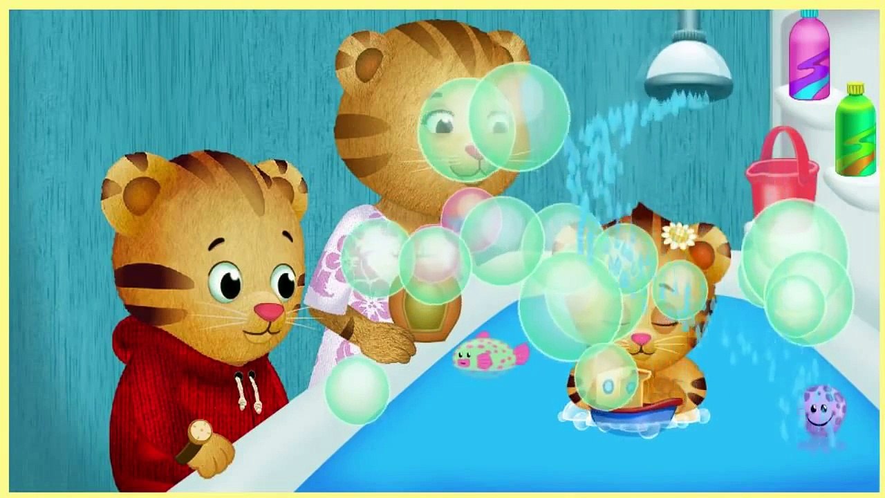 Daniel Tiger's Neighborhood BathTime Baby Bath Cartoon Animation PBS Kids Game Play Walkth