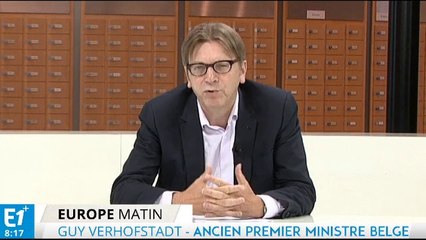 Guy Verhofstadt : la Grèce est "plus près de rester dans l’euro" que d’en sortir