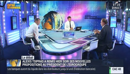 Nicolas Doze VS Jean-Marc Daniel: Grèce :"On vient de vivre un psychodrame hallucinant pour rien, retour à la case départ ! " - 10/07