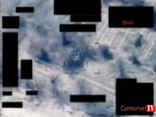 IŞİD'in bomba yüklü kamyonu böyle vuruldu