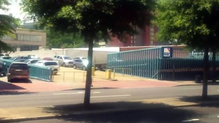 Driving  downtown chattanooga Tennessee