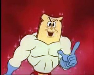 El hombre tostadas en polvo!!!