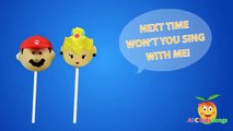 ABC Song for Kids | Super Mario Bros and Peach Cake Pops ABC for Baby | ABC Songs for Children