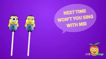 ABC Song for Kids | Minions Cake Pops Alphabet Song for Baby | Nursery Rhymes Songs for Children